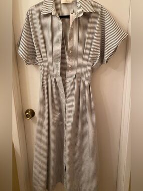 Anthropologie- The Tobie Shirt Dress by Equise